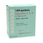 0301680035451 - DYNAREX FIRST AID AND BURN OINTMENT INDIVIDUAL USE PACKETS 144 BOX