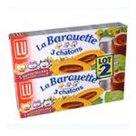 3017760038379 - BARQUETTES BISCUIT PATISSIER BOITE CARTON NATURE STANDARD 2CT BARQUETTES NAP CHOCOLAT LAIT NOISETTE BARQUETTE CHOCOLATE