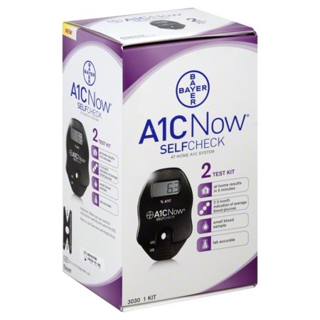 0301933030028 - A1CNOW SELFCHECK AT-HOME A1C SYSTEM 2 TEST KIT