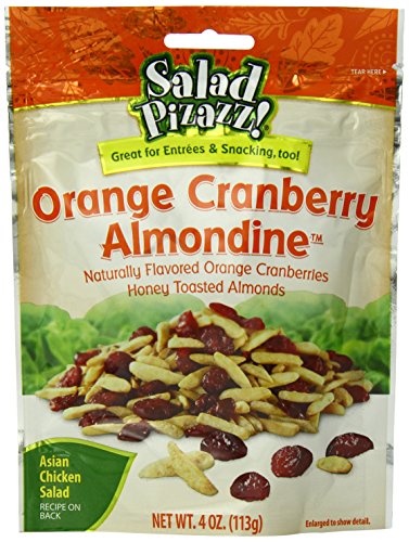 0030243696005 - SALAD PIZAZZ SALAD TOPPINGS, ORANGE CRANBERRY ALMONDINE, 4 OUNCE (PACK OF 6)