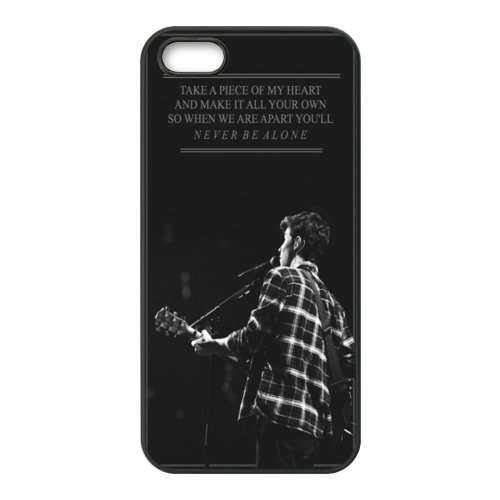 3028256394466 - NEW COOL FASHION SPORTS M-05 SINGER SHAWN MENDES CUSTOM COVER BLACK PRINT WITH HARD SHELL CASE FOR IPHONE 5/5S