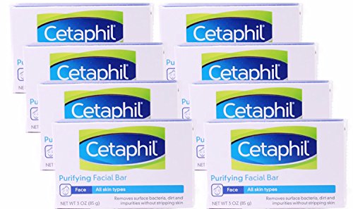 0302994925001 - CETAPHIL PURIFYING FACIAL BAR FOR ALL SKIN TYPES, 3 OUNCE (PACK OF 8)