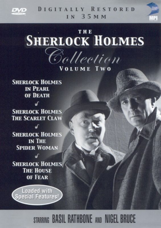 0030306756493 - THE SHERLOCK HOLMES COLLECTION, VOL. 2 (THE HOUSE OF FEAR/THE SPIDER WOMAN/PEARL OF DEATH/THE SCARLET CLAW)