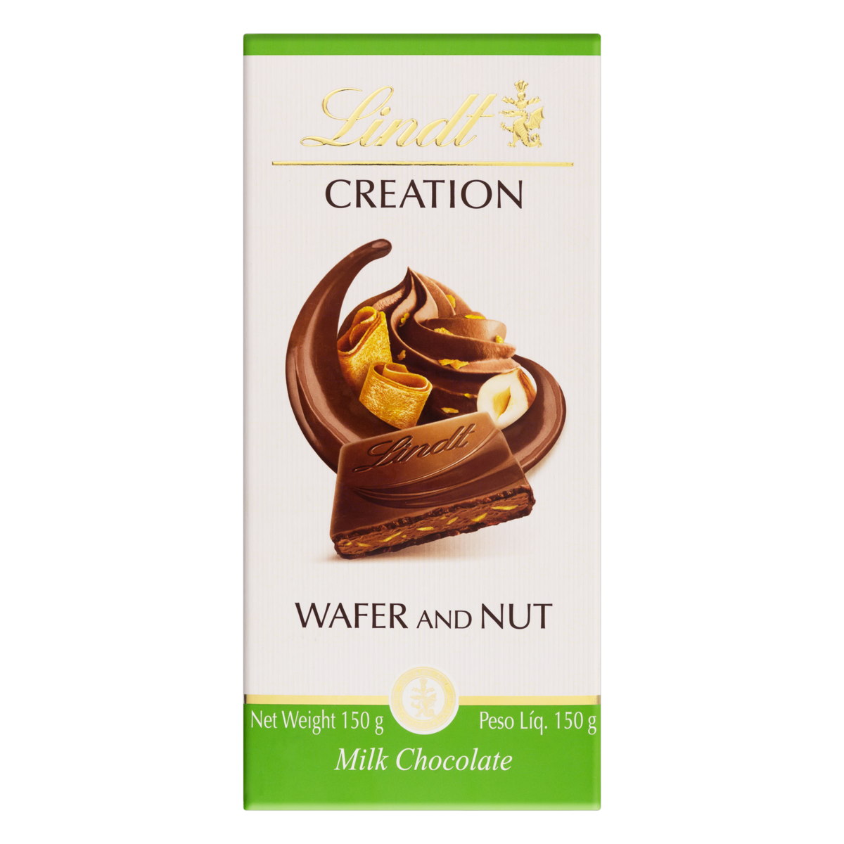 3046920047708 - CHOCOLATE HAZELNUT WAFER LINDT CREATION CARTUCHO 150G
