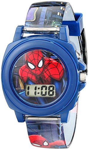 0030506351634 - MARVEL ULTIMATE SPIDER-MAN KIDS' SPD3423 MULTI-COLOR WATCH WITH PLASTIC BAND