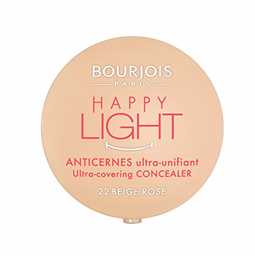 3052503602219 - BOURJOIS HAPPY LIGHT ULTRA-COVERING CONCEALER 22 BEIGE ROSE