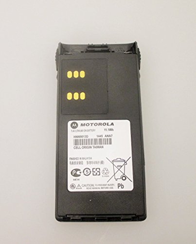 3055000110294 - MOTOROLA LI-ION BATTERY FOR TWO WAY RADIOS 7.4V 11.1WH OEM ****FOR USE WITH LI-ION CHARGERS ONLY *** COMPATIBLE PART NUMBERS: HNN9013, HNN9013B, HNN9013DR THIS PRODUCT WORKS IN OR REPLACES THE FOLLOWING OEM MODEL NUMBERS: MOTOROLA GP SERIES GP140, GP240,