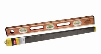 0030553101039 - KRAFT TOOL SL12AB24C SANDS PROFESSIONAL BRASS BOUND LEVEL WITH CASE, 24-INCH