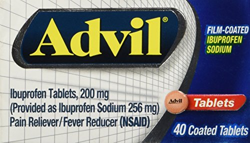 0305730133401 - ADVIL FILM-COATED PAIN RELIEF IBUPROFEN TABLETS, 40 COUNT
