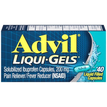 0305730169301 - LIQUI-GELS PAIN RELIEVER AND FEVER REDUCER 40 LIQUID GEL CAPSULES 200 MG,1 COUNT