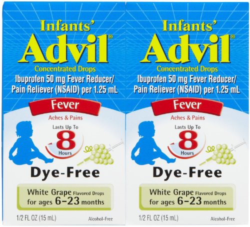0305730191203 - INFANTS IBUPROFEN FEVER REDUCER PAIL RELIEVER CONCENTRATED DROPS WHITE GRAPE FLAVORED 50 MG