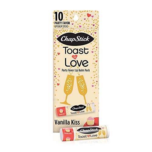 0305730730129 - CHAPSTICK PARTY FAVOR LIP BALM GIFT PACK TOAST TO LOVE 10 STICKS 0.15 OZ EACH