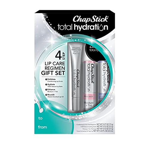 0305731320800 - CHAPSTICK TOTAL HYDRATION LIP KIT GIFT SET - 4 COUNT