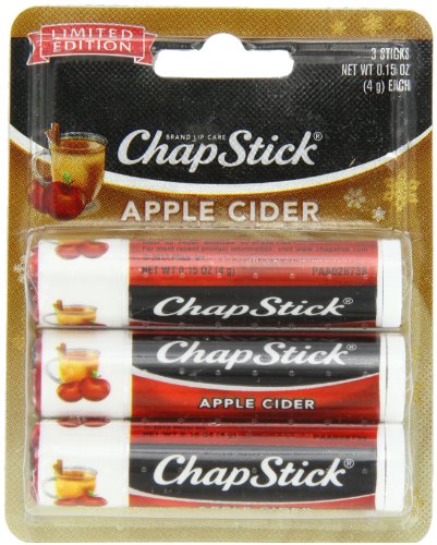 0305731936308 - CHAP STICK LIMITED EDITION SET OF 3 - APPLE CIDER