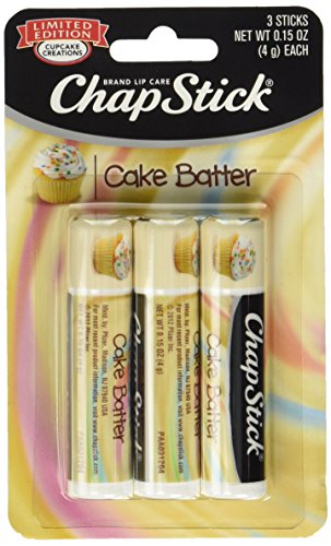 0305732010168 - CHAPSTICK BRAND LIP CARE LIMITED EDITION CUPCAKE CREATIONS CAKE BATTER