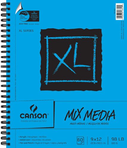 0030674184898 - CANSON XL MIX MEDIA PAD 18X24