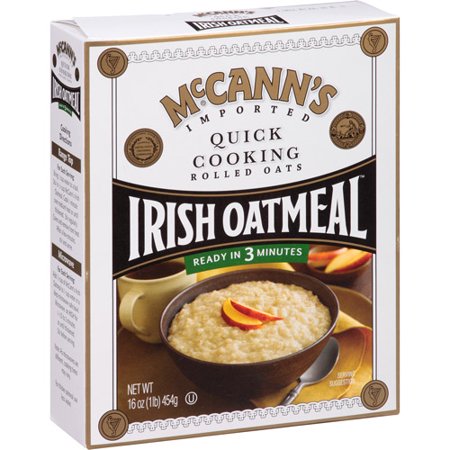 0030684302848 - MCCANN’S QUICK COOKING ROLLED OATS IRISH OATMEAL, 16 OZ, (PACK OF 12)