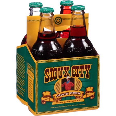0030684303043 - SIOUX CITY BIRCH BEER SODA, 4 COUNT, 12 FL OZ, (PACK OF 6)