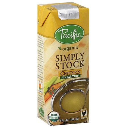 0030684367748 - PACIFIC ORGANIC SIMPLY STOCK UNSALTED CHICKEN STOCK, 8 FL OZ, (PACK OF 12)