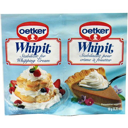 0030684880490 - DR. OETKER WHIPPING CREAM STABILIZER, .35 OZ (PACK OF 30)