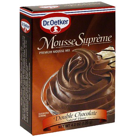 0030684880520 - DR. OETKER DOUBLE CHOCOLATE SUPREME MOUSSE, 4.2 OZ (PACK OF 12)