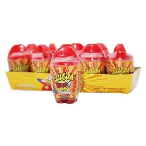 0030684968990 - LUCAS BOM VASO SPICY CANDY WITH A GUM, 1.06 OZ, (PACK OF 10)