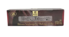 3073416800387 - CACAO BARRY BITTERSWEET CHOCOLATE BAKING STICKS - 44% CACAO - 300 X 8 CM STICKS - 3.5 LBS TOTAL
