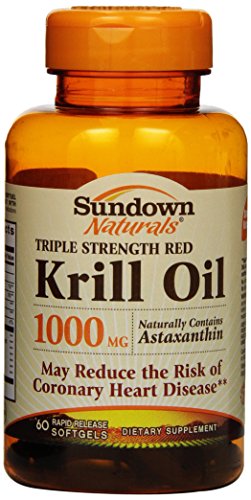 0030768295455 - KRILL OIL TRIPLE STRENGTH SOFTGELS 1000 MG,60 COUNT