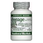 0030768504762 - WHOLE HERB BORAGE OIL,1 COUNT