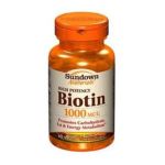 0030768607302 - BIOTIN 1000 MCG ENERGY PRODUCTION TABLETS FOR HEALTHY SKIN AND HAIR, 60,1 COUNT