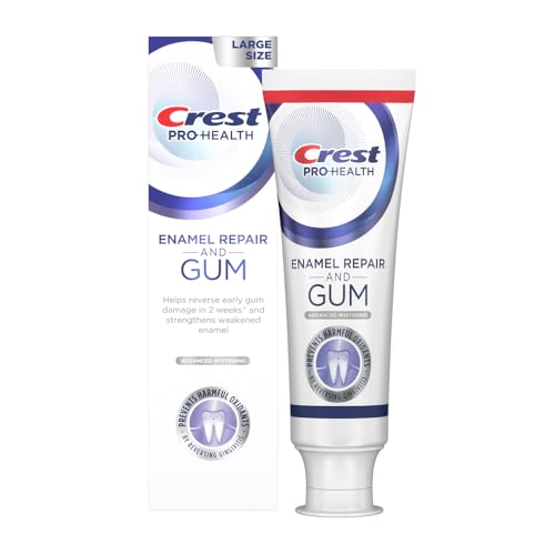 0030772112748 - CREST PRO-HEALTH ENAMEL REPAIR AND GUM TOOTHPASTE 4.8 OZ ANTICAVITY, ANTIBACTERIAL FLOURIDE TOOTHPASTE, CLINICALLY PROVEN, GUM AND ENAMEL PROTECTION, ADVANCED WHITENING