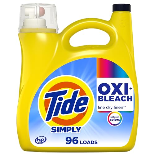 0030772118573 - TIDE SIMPLY OXI BOOST + ULTRA STAIN RELEASE, 42 FL OZ, 29 LOADS, TOUGH ON STAINS, WHITENS, BRIGHTENS, REFRESHING BREEZE SCENT