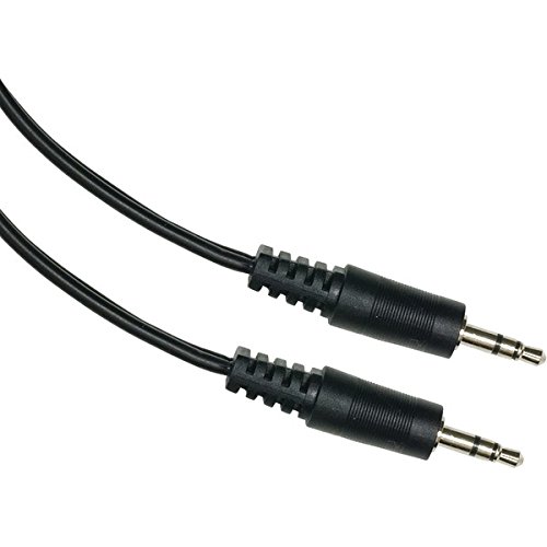0030878726047 - JAS72604 - GE 72604 3.5MM TO 3.5MM NICKEL AUDIO CABLE PLUGS, 6FT