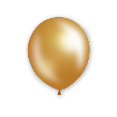 0030968114310 - BALLOONS - FAT TOAD 72CT 12 PEARL GOLD #11431, CASE OF 40