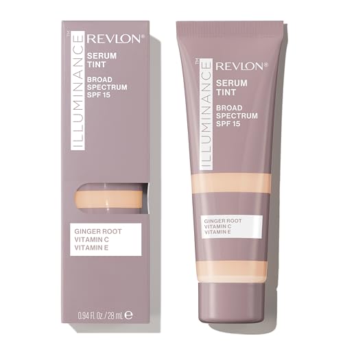 0309970225261 - REVLON ILLUMINANCE TINTED SERUM, TRIPLE HYALURONIC ACID, EVENS OUT SKIN TONE OVER TIME AND HYDRATES ALL DAY, SPF 15, 201 CREAMY NATURAL, 0.94 FL OZ.