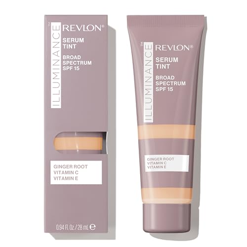0309970225278 - REVLON ILLUMINANCE TINTED SERUM, TRIPLE HYALURONIC ACID, EVENS OUT SKIN TONE OVER TIME AND HYDRATES ALL DAY, SPF 15, 209 BUFF BEIGE, 0.94 FL OZ.