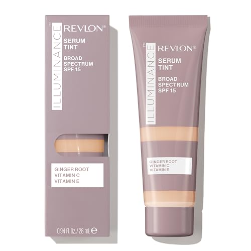 0309970225292 - REVLON ILLUMINANCE TINTED SERUM, TRIPLE HYALURONIC ACID, EVENS OUT SKIN TONE OVER TIME AND HYDRATES ALL DAY, SPF 15, 301 COOL BEIGE, 0.94 FL OZ.
