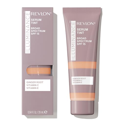 0309970225308 - REVLON ILLUMINANCE TINTED SERUM, TRIPLE HYALURONIC ACID, EVENS OUT SKIN TONE OVER TIME AND HYDRATES ALL DAY, SPF 15, 313 LIGHT TAN, 0.94 FL OZ.