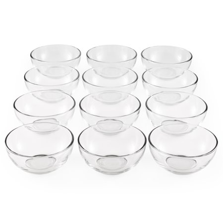 0031009598908 - MAINSTAYS ROUND GLASS BOWLS CATERING PACK, SET OF 12