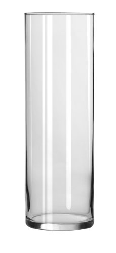 0031009895977 - LIBBEY 10 1/2 INCH CYLINDER VASE IN CLEAR, SET OF 4
