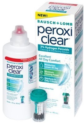 0310119038154 - BAUSCH & LOMB PEROXICLEAR CONTACT LENS CLEAN, 2 COUNT