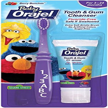 0310310318154 - BABY TOOTH GUM CLEANSER BERRY 1 SET