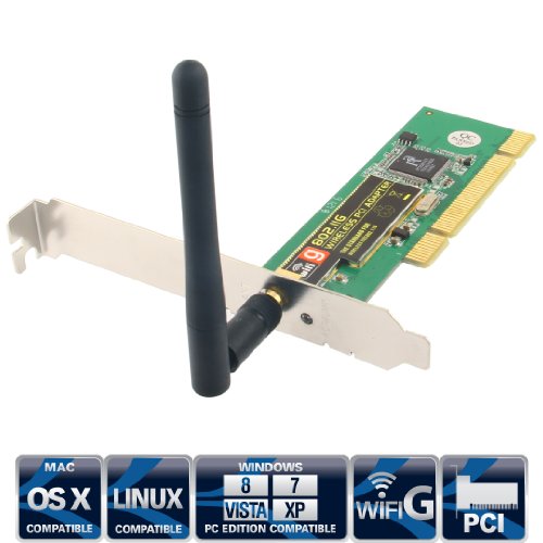 0031112501994 - SABRENT WIRELESS 802.11G PCI CARD (PCI-G802)