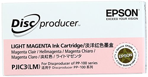 0031112586779 - EPSON LIGHT MAGENTA INK CARTRIDGE FOR DISCPRODUCER DISC PUBLISHER PP-100 C13S020449