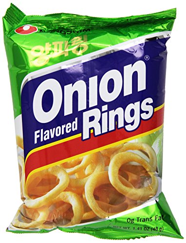 0031146016518 - NONGSHIM ONION FLAVORED RINGS, 1.41 OUNCE (PACK OF 12)