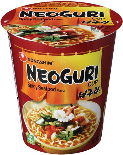 0031146017089 - NONGSHIM NEOGURI SPICY SEAFOOD NOODLE CUP, 2.18 OUNCE (PACK OF 6)