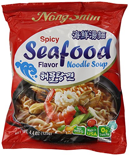 0031146023127 - NONGSHIM SEAFOOD RAMYUN, 4.4 OUNCE (PACK OF 16)