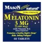 0311845111357 - NATURAL MELATONIN WITH B EXTRA STRENGTH 3 MG, 60 EA,6 COUNT