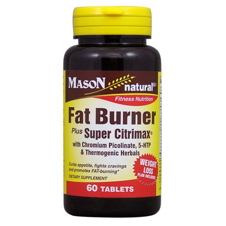 0311845130952 - SUPER FAT BURNER PLUS SUPER CITRIMAX WITH CHROMIUM PICOLINATE 5-HTP & THERMOGENIC HERBALS 60 EA