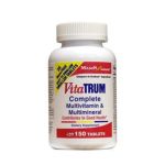 0311845159564 - NATURAL VITATRUM COMPLETE MULTIVITAMIN AND MULTIMINERAL TABLETS COMPARE TO CENTRUM 130+20 CT